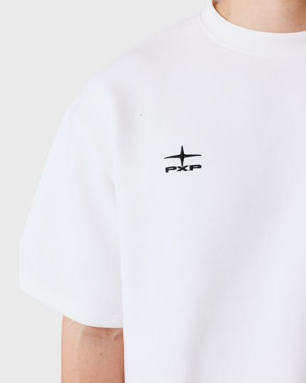 Bandana T-Shirt Wit close up logo pxp