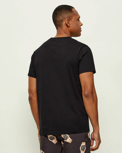 Baron Filou CLXIX T-Shirt Zwart achterkant met model