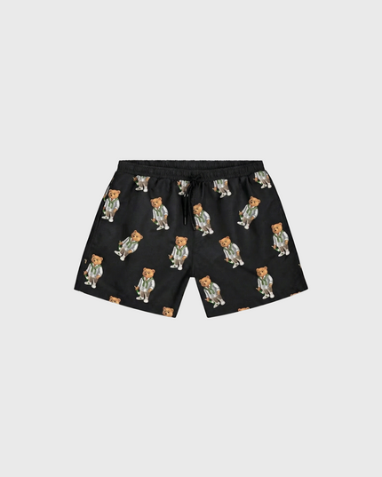 Baron Filou CXL All Over Zwembroek Zwart vooraanzicht