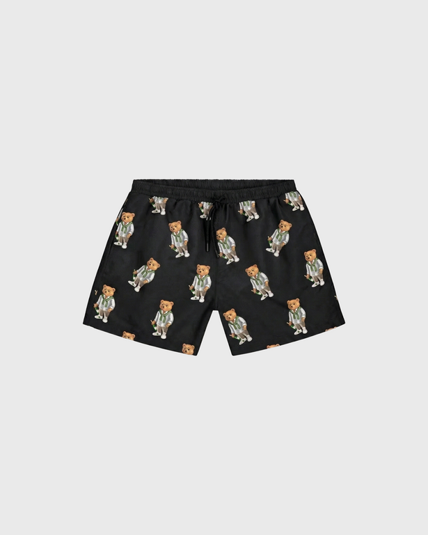 Baron Filou CXL All Over Zwembroek Zwart vooraanzicht