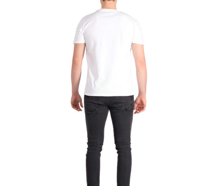 Baron-Filou-Organic-T-Shirt-Filou-LXVIII-White-Male-Model-Back-Side