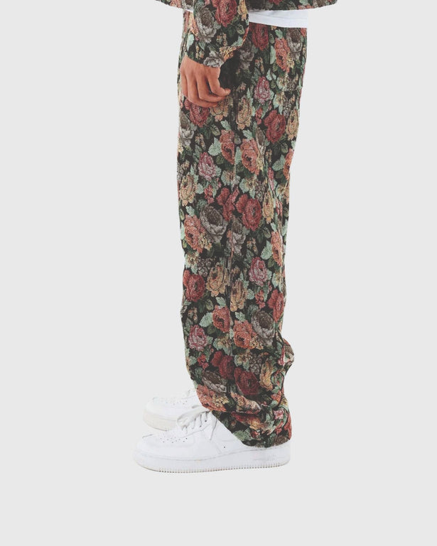 Project X Paris Floral Broek zijkant broek