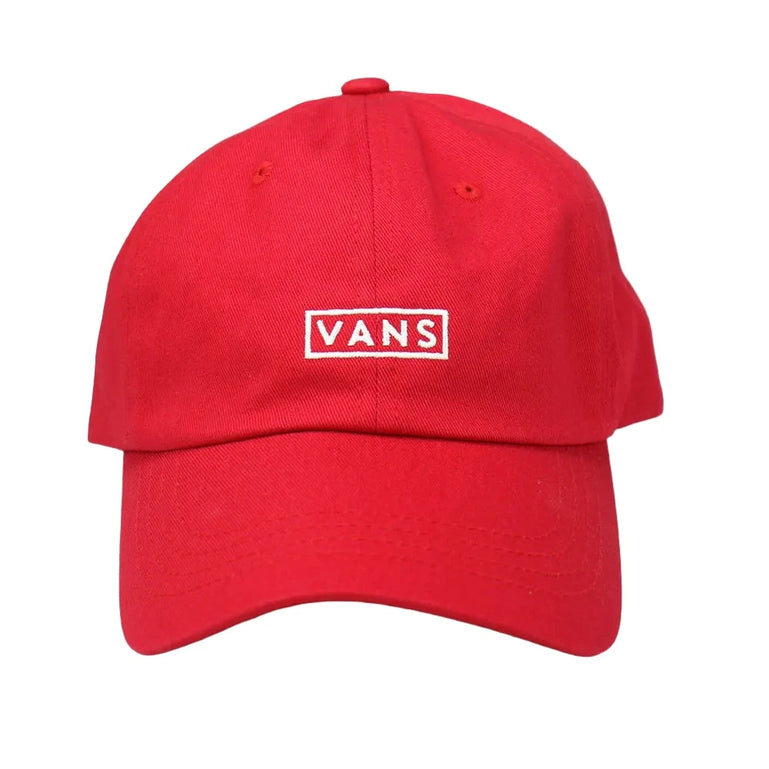 Vans-Curved_6-Panel_Cap_Rood-Front