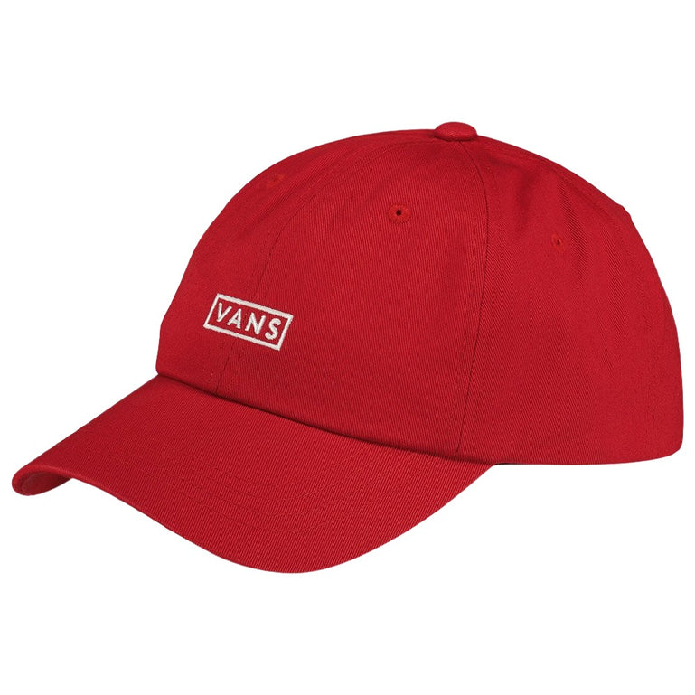 Vans-Curved_6-Panel_Cap_Rood_side