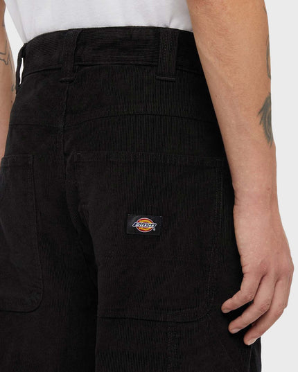 Dickies Pantalon Long Carpenter En Velours Côtelé Noir