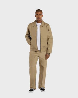 Double Knee Worker Broek Beige