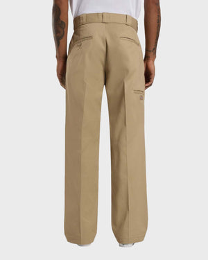 Double Knee Worker Broek Beige
