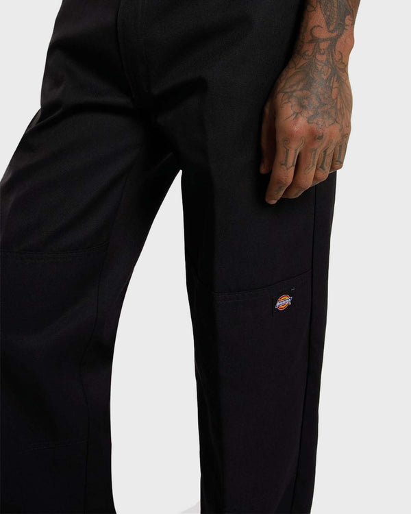 Double Knee Worker Broek Black