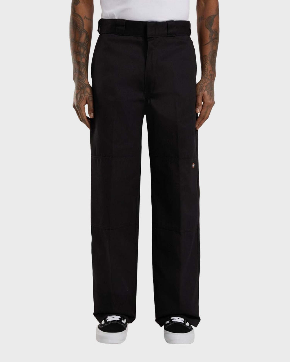 Double Knee Worker Broek Black