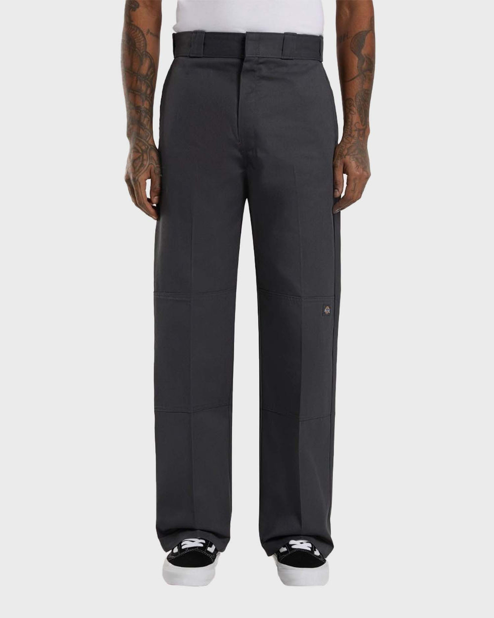 Double Knee Worker Pants Charcoal