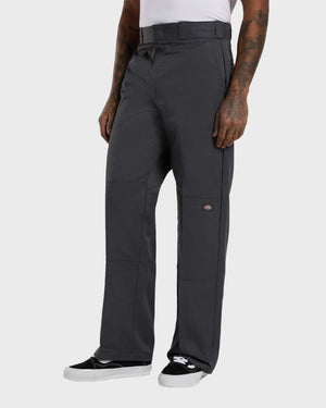 Double Knee Worker Arbeiterhose Charcoal