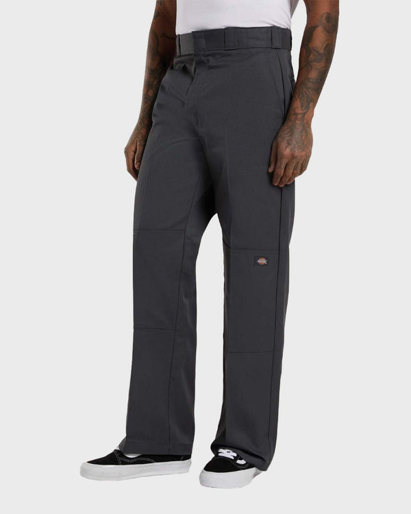 Double Knee Worker Arbeiterhose Charcoal