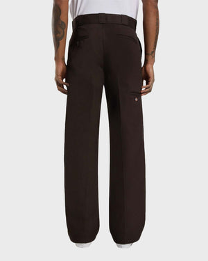 Double Knee Worker Broek Dark Brown
