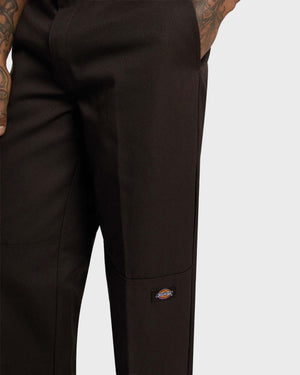 Double Knee Worker Broek Dark Brown