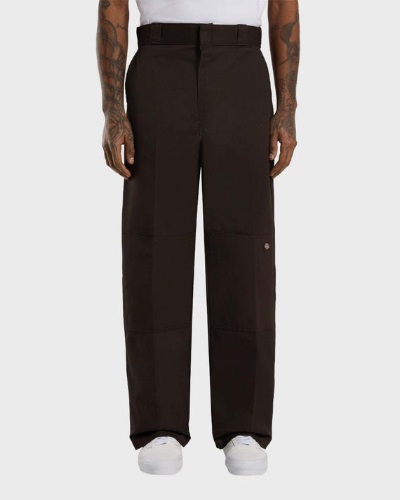 Double Knee Worker Broek Dark Brown