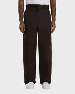 Double Knee Worker Broek Dark Brown