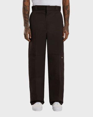 Double Knee Worker Broek Dark Brown