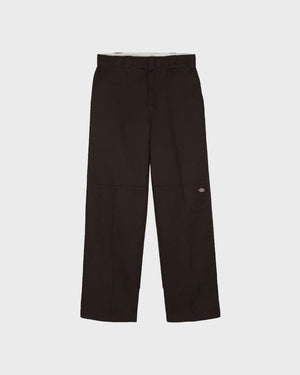 Double Knee Worker Broek Dark Brown