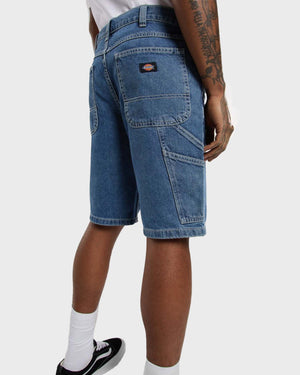 Dickies Garyville Denim Short Blauw