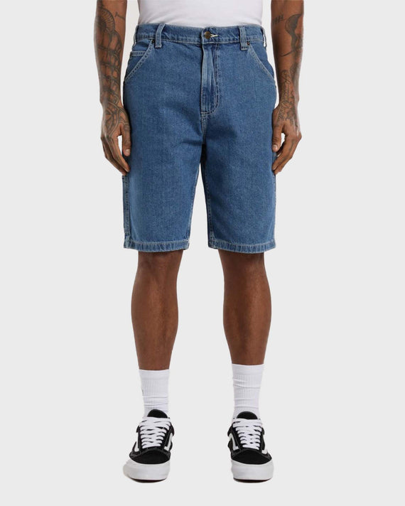Dickies Garyville Denim Short Blauw