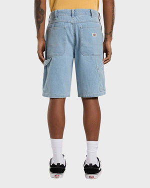 Dickies Garyville Denim Short Lichtblauw