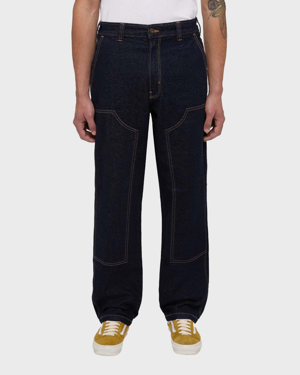 Dickies Madison Double knee Denim Rinsed