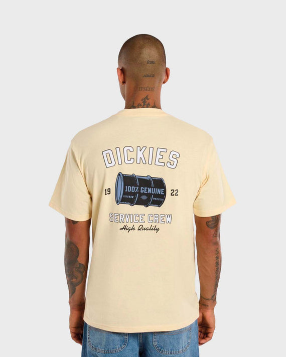 Dickies Service Crew T-shirt Geel
