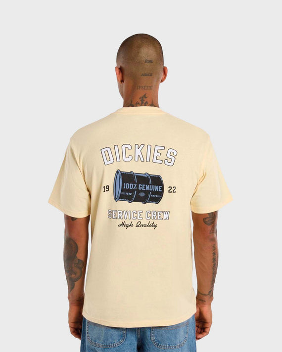 Dickies Service Crew T-shirt Geel