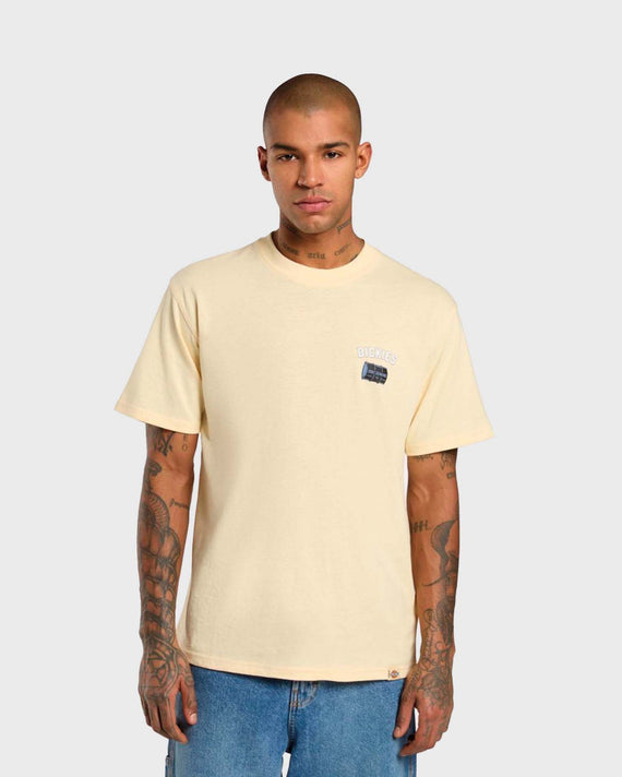 Dickies Service Crew T-shirt Geel