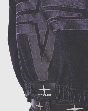 Detail foto Project X Paris Denim Vest Donkerblauw