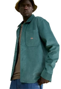 Dickies Corduroy Shirt Lincoln Green