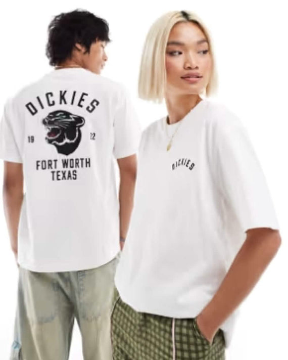 Dickies Panther T-shirt met korte mouwen Wit