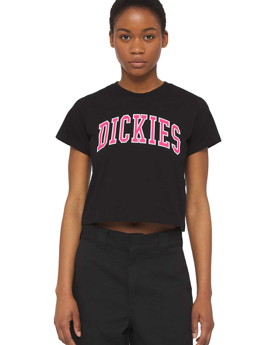 Dickies Aitkin Crop T-Shirt Black