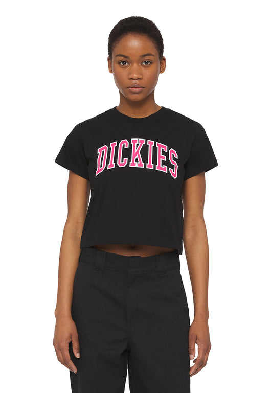 Dickies Aitkin Crop T-Shirt Black