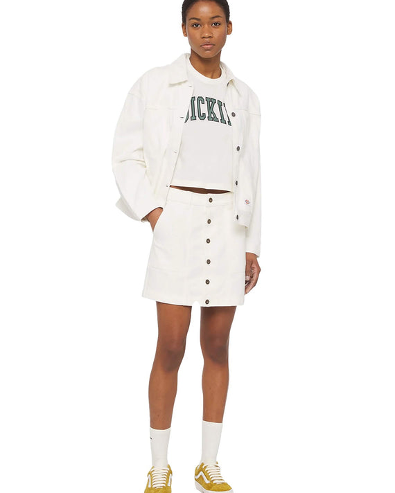 Dickies Aitkin Crop T-Shirt White