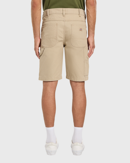 Dickies Canvas Carpenter Short Beige achter kant