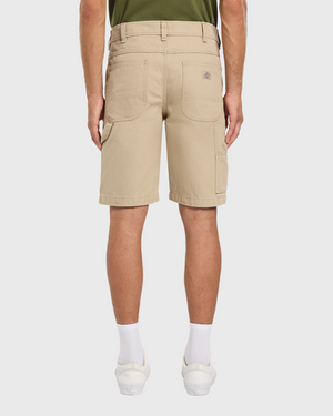 Dickies Canvas Carpenter Short Beige achter kant