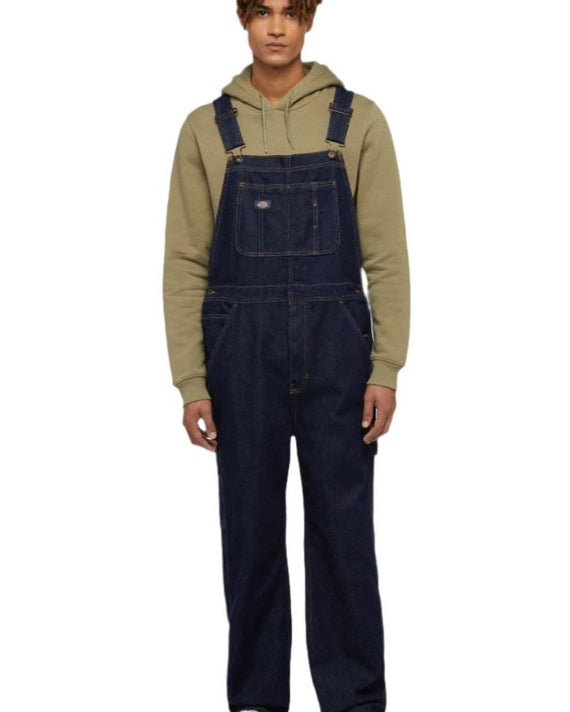 DickiesClassicDenimTuinbroekDonkerblauwvoorkant