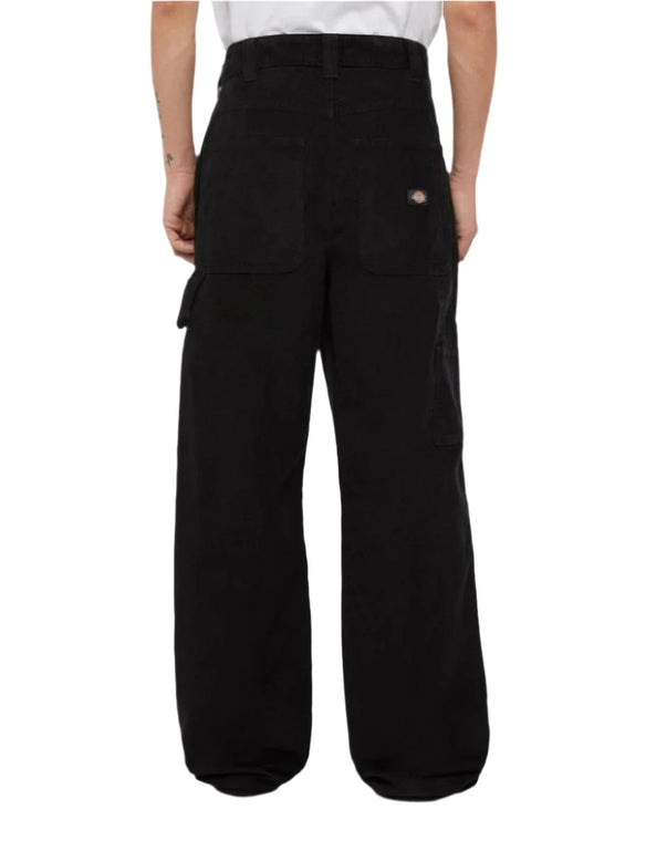 Dickies Pantalon Long Carpenter En Velours Côtelé Noir