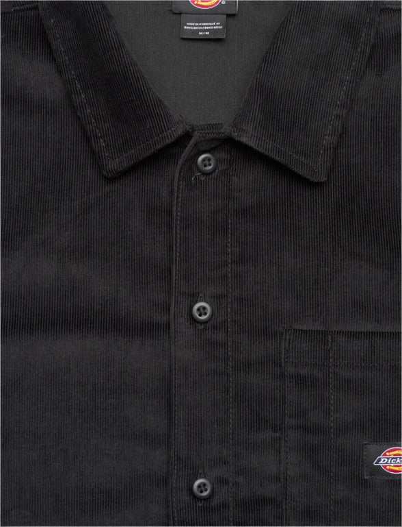 Dickies Corduroy Shirt Black