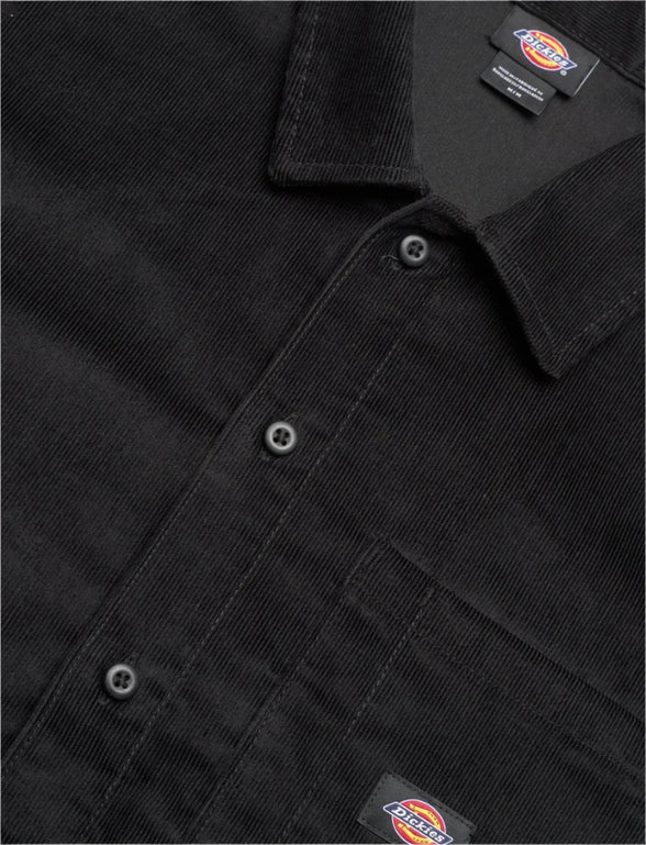 Dickies Corduroy Shirt Black