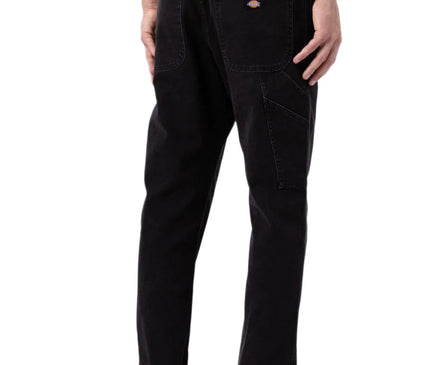 Dickies Duck  Carpenter Lange Broek Zwart Achterkant model