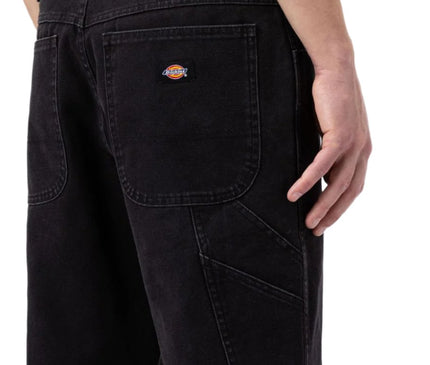 Dickies Duck Carpenter Lange Broek Zwart Detail1