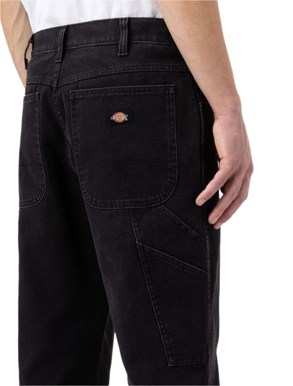 Dickies Duck Carpenter Lange Broek Zwart Detail1