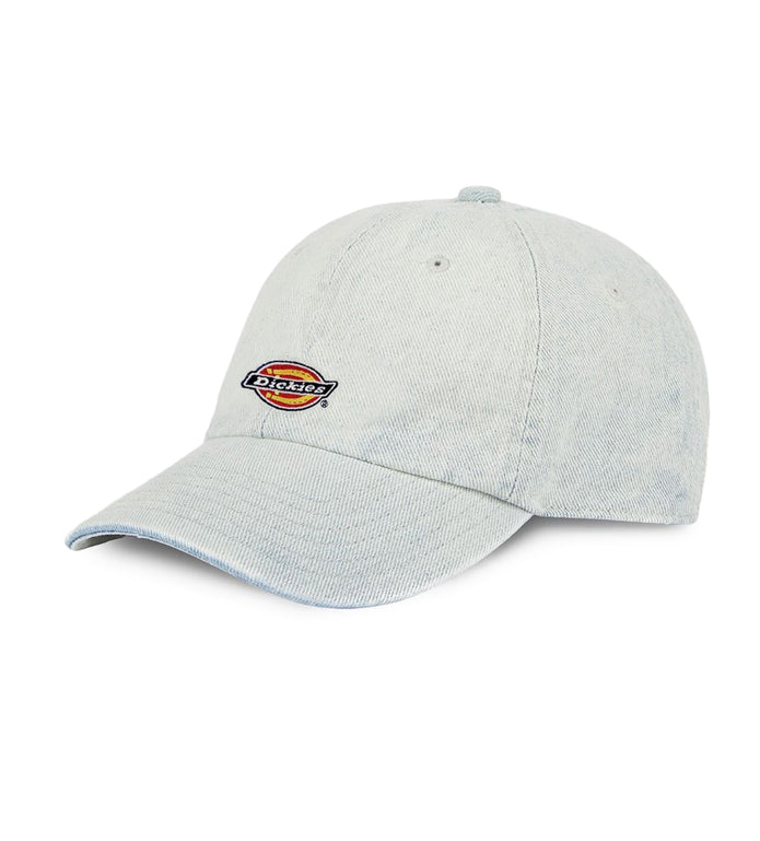 Dickies-Hardwick-Denim-6-Panel-Baseballcap-Light-blue-Visor-To-The-Left