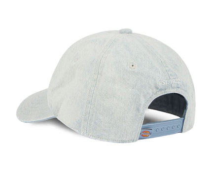 Dickies-Hardwick-Denim-6-Panel-Baseballcap-Light-Blue-Back-side