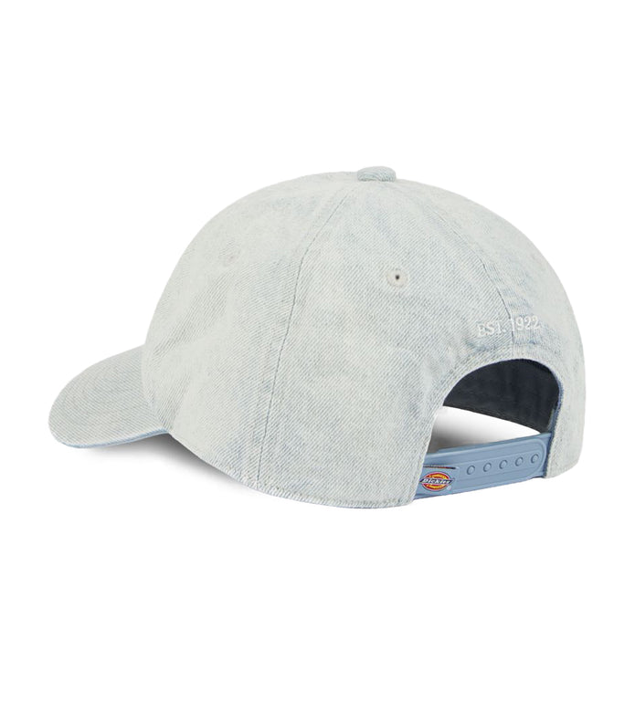 Dickies-Hardwick-Denim-6-Panel-Baseballcap-Light-Blue-Back-side