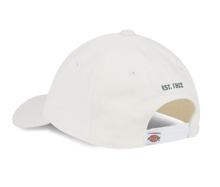 Dickies-Hardwick-Denim-6-Panel-Baseballcap-White-Back-Side