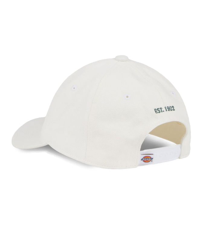 Dickies-Hardwick-Denim-6-Panel-Baseballcap-White-Back-Side