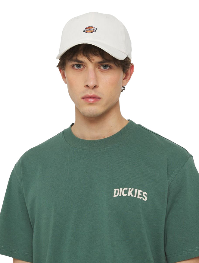 Dickies-Hardwick-Denim-6-Panel-Baseballcap-White-With-Male-Model